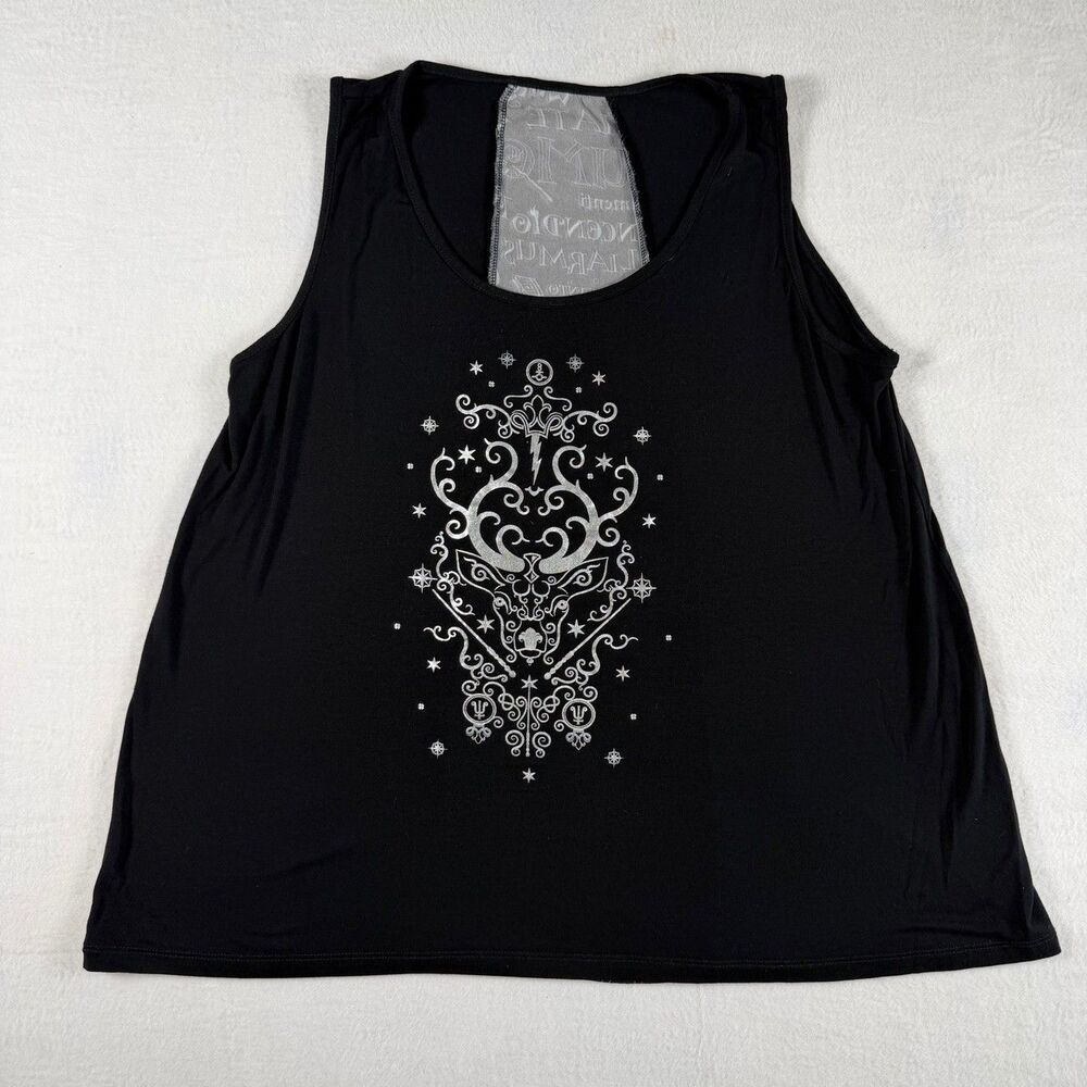 Harry Potter Stag Patronus Tank Top Black 2XL Universal Studios